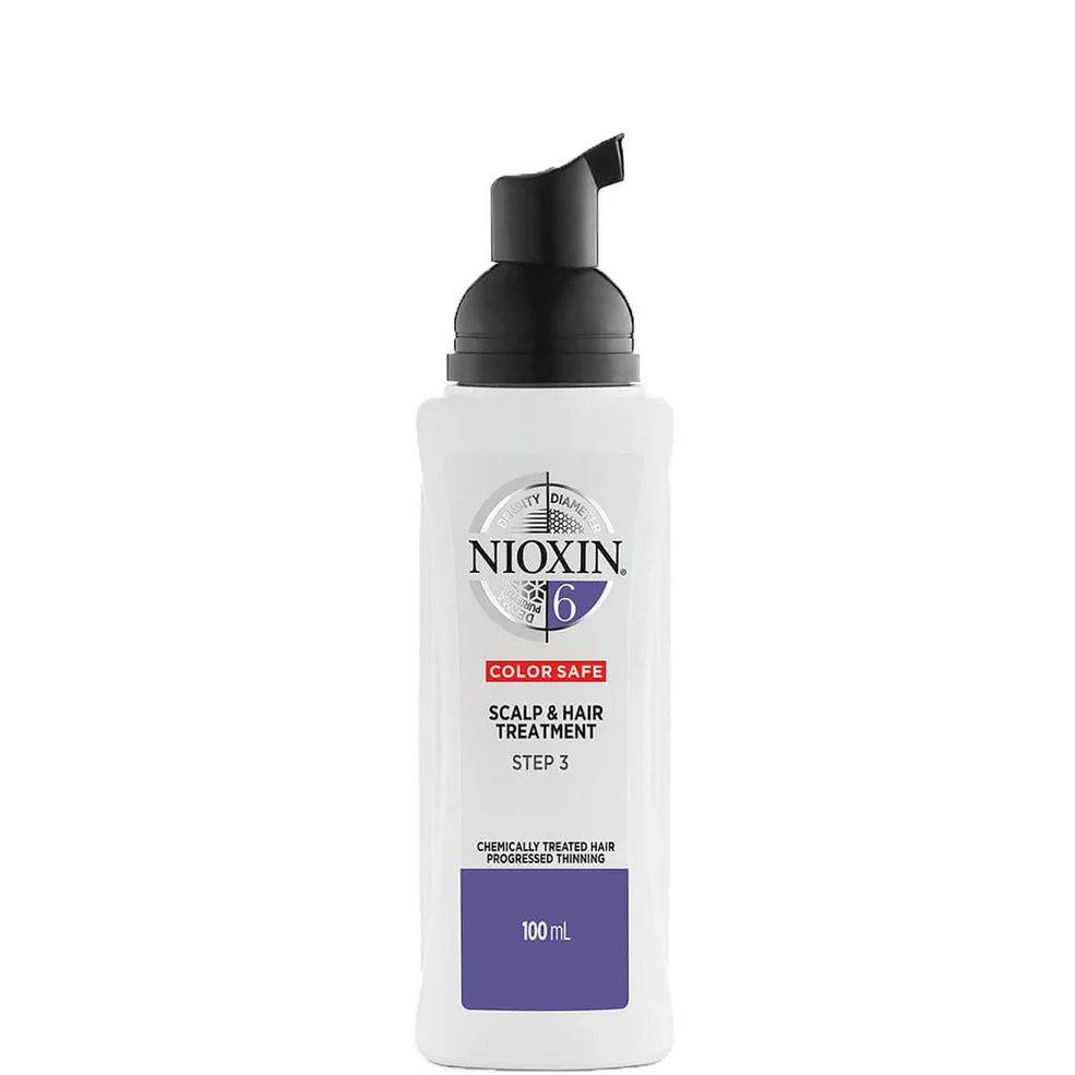 NIOXIN 3-Part System 6 Scalp and Hair Treatment for Chemically Treated Hair with Progressed Thinning 100ml Image 1