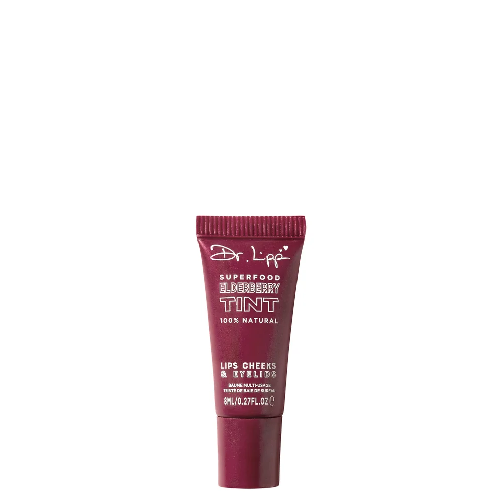 Dr.Lipp 100% Natural Moisturising Colour Lip Tint - Elderberry Image 1