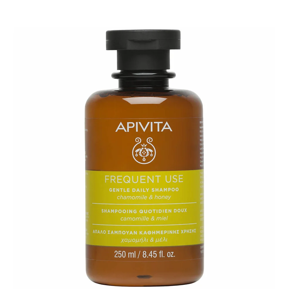 APIVITA Holistic Hair Care Gentle Daily Shampoo - German Chamomile & Honey 250ml Image 1