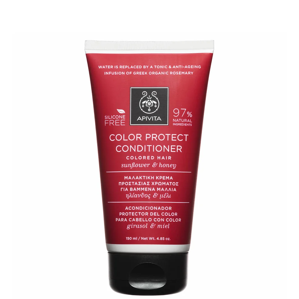 APIVITA Holistic Hair Care Color Protect Conditioner for Colored Hair - Sunflower & Honey 150ml Image 1
