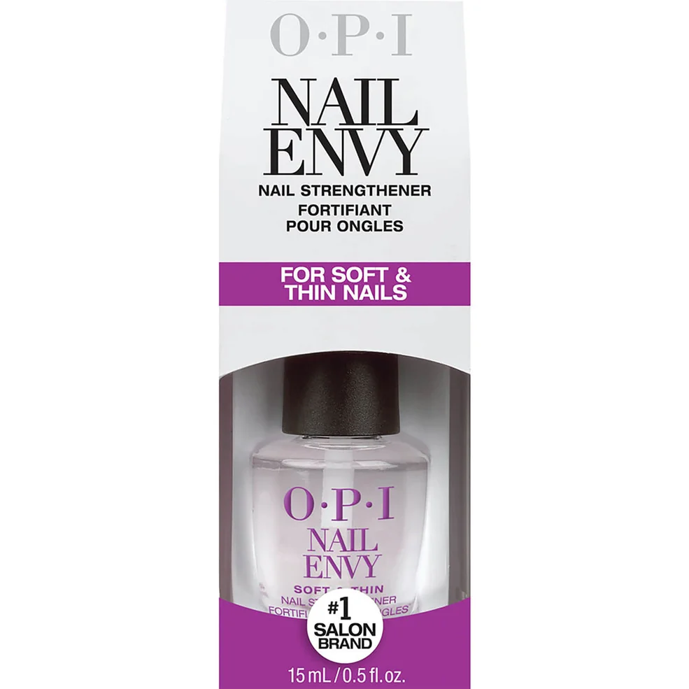 OPI Nail Envy Nail Strengthener Treatment Soft and Thin Formula 15ml Image 1