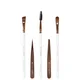 brushworks Luxury Brow Set - Rose Gold