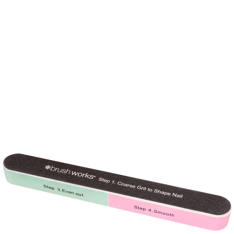 brushworks 6 Way Shape and Shine Nail Buffer Image 1