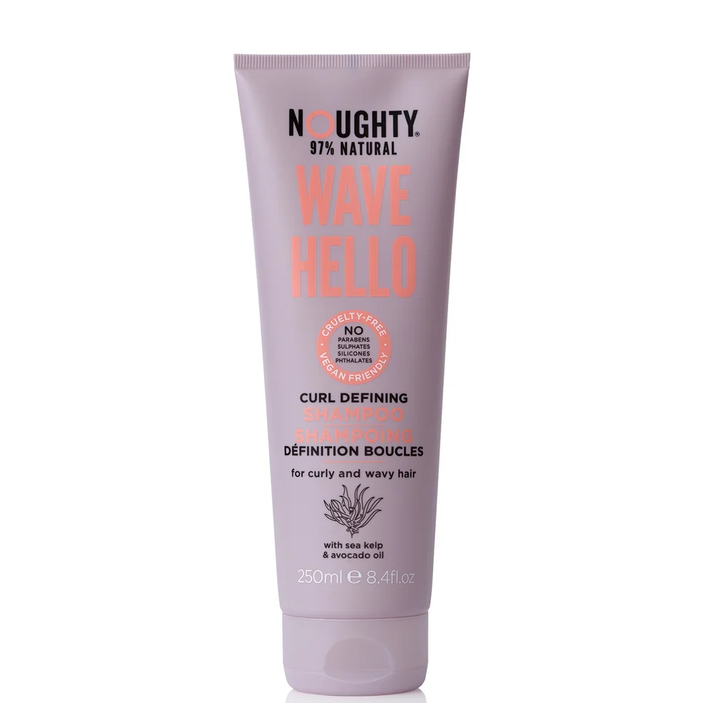 Noughty Wave Hello Shampoo 250ml Image 1