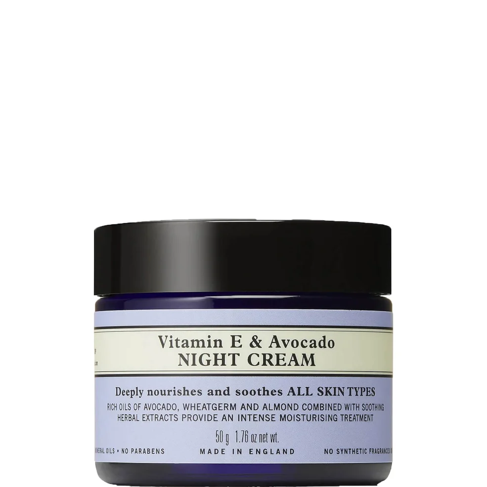 Neal's Yard Remedies Vitamin E & Avocado Night Cream 50g Image 1