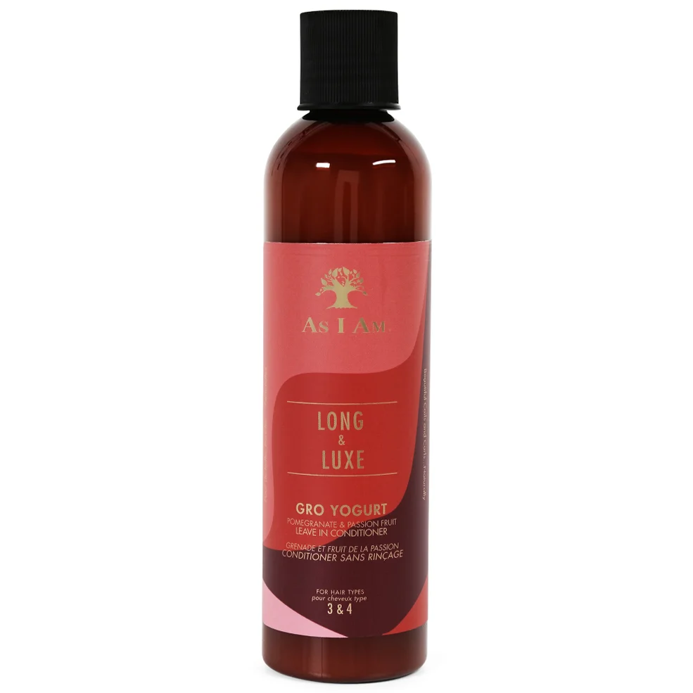 As I Am Long and Luxe Gro Yogurt Leave In Conditioner 237ml Image 1