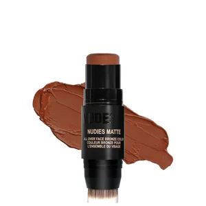 NUDESTIX Nudies Matte All Over Face Bronze Colour (Various Shades) - Shade Deep Maple. Eh