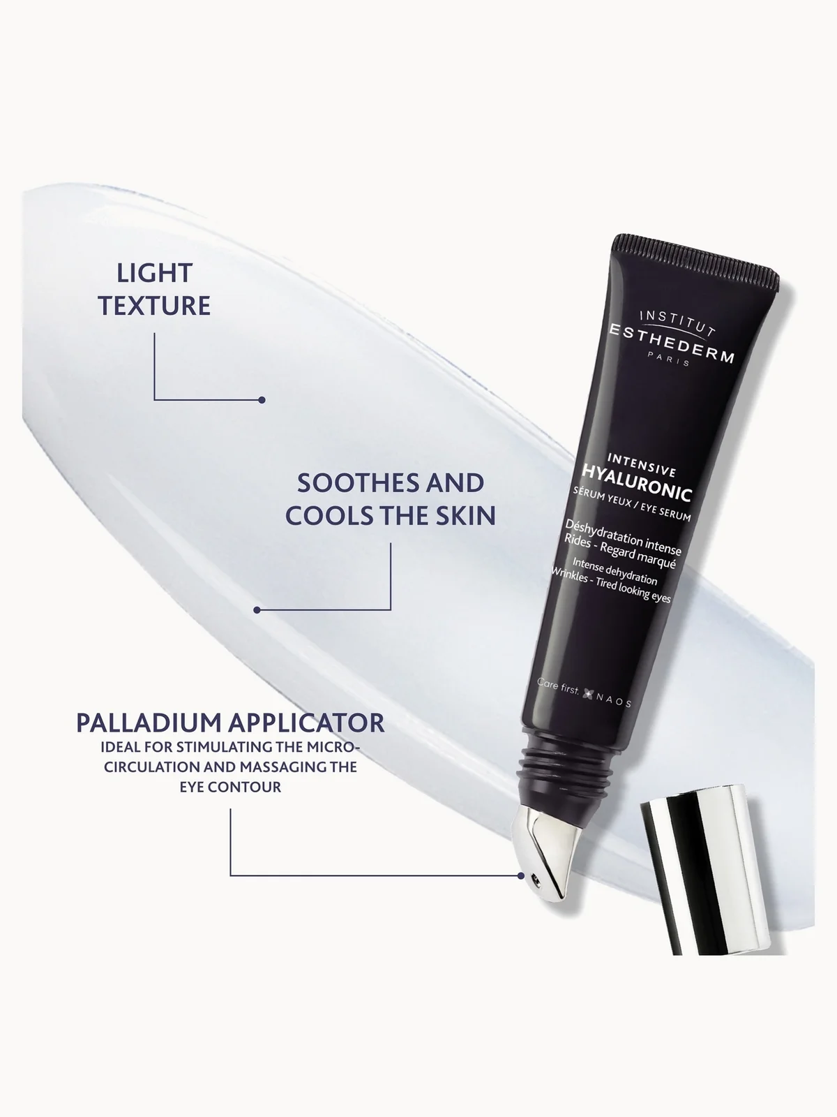 Institut Esthederm Intensive Hyaluronic Acid Eye Contour Serum 15ml | LOOKFANTASTIC