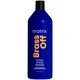 Matrix Total Results Brass Off Brunette Blue Shampoo for Lightened Brunette Hair 1L