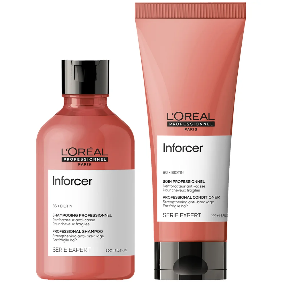 L'Oréal Professionnel Serie Expert Inforcer Shampoo and Conditioner Duo Image 1