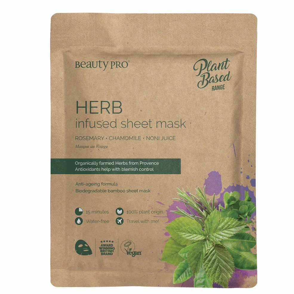 BeautyPro Herb Rebalancing Sheet Mask 22ml Image 1