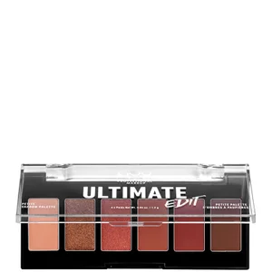 NYX Professional Makeup Ultimate Edit Petite Eye Shadow Palette - Warm Neutrals - Colour Warm Neutrals