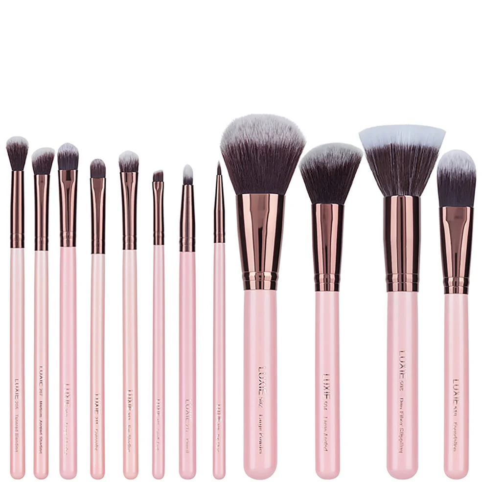 Luxie - Rose Gold 12 Piece Makeup Brush Set Image 1
