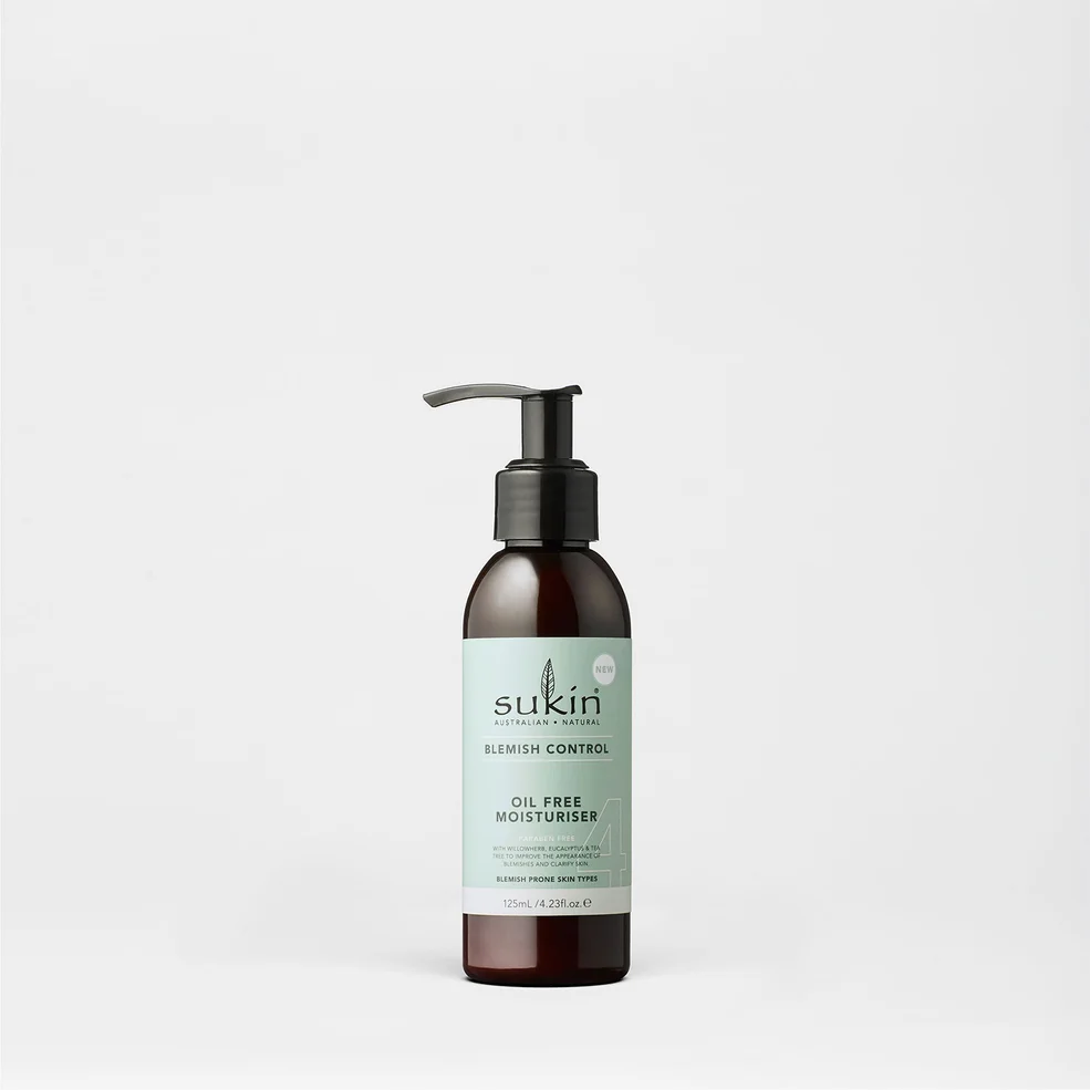 Sukin Blemish Control Oil Free Moisturiser 125ml Image 1