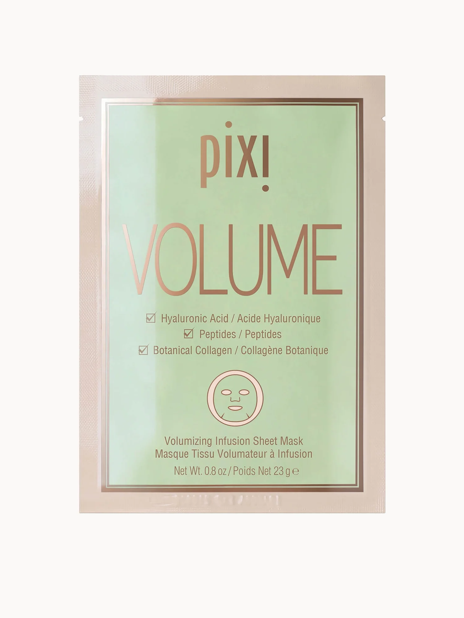 PIXI VOLUME Collagen Boost Sheet Mask (Pack of 3) | LOOKFANTASTIC