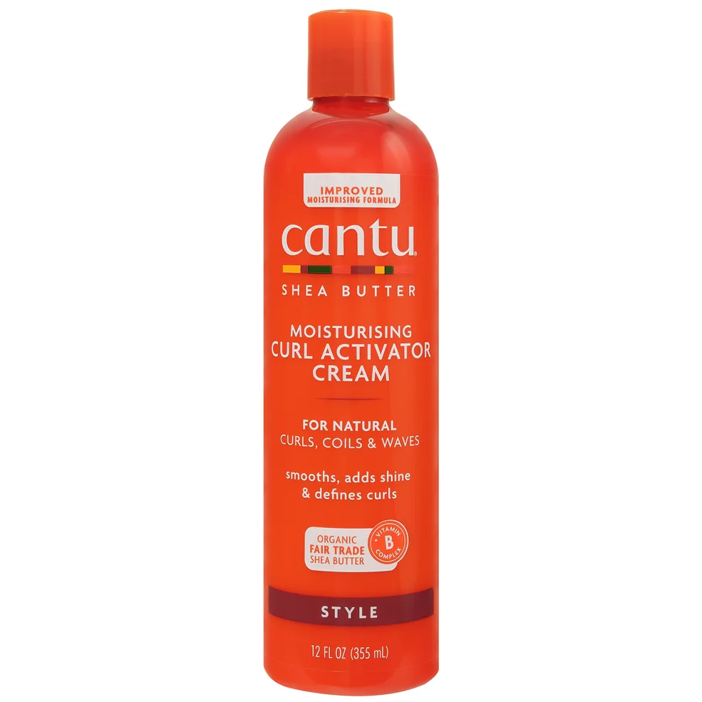 Cantu Shea Butter for Natural Hair Moisturizing Curl Activator Cream 355 ml Image 1