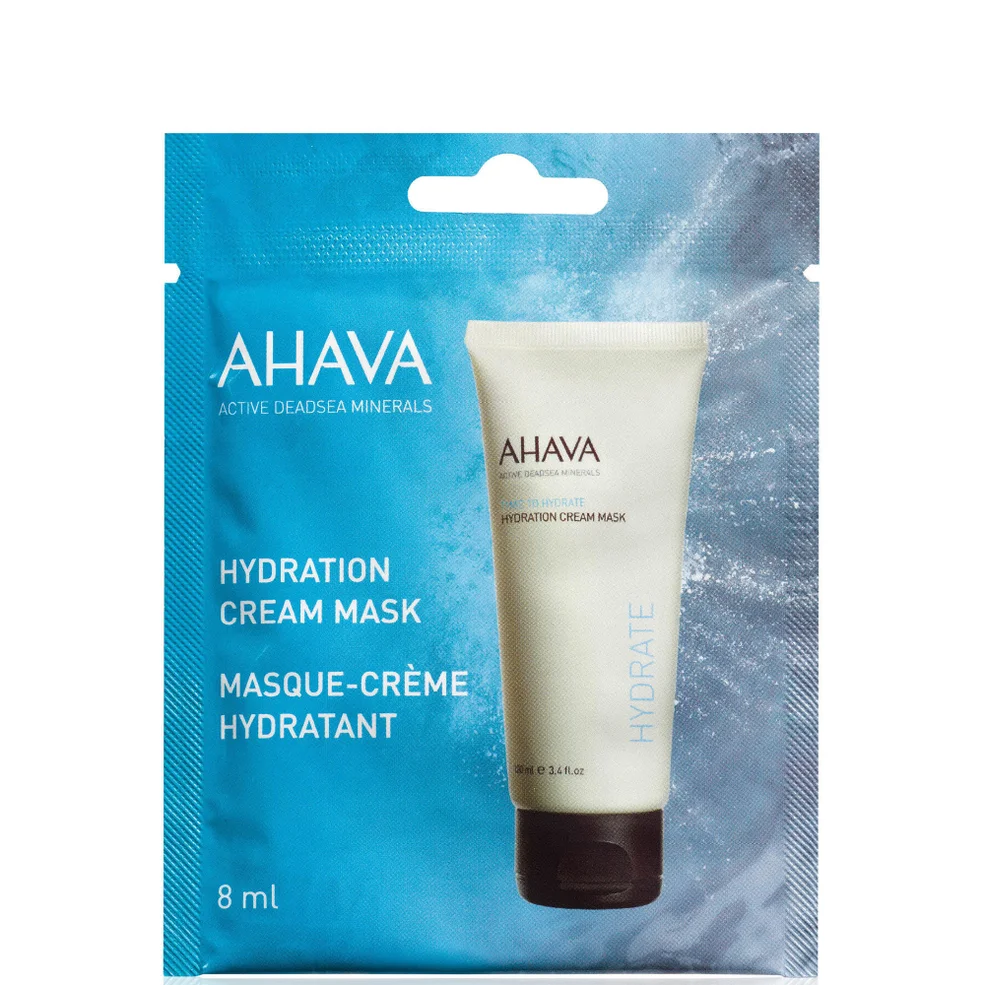 AHAVA Single Use Hydration Cream Mask 8ml Image 1