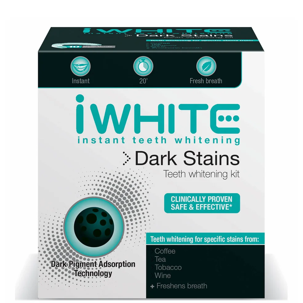 iWhite Instant Dark Stains Teeth Whitening Kit (10 Trays) Image 1