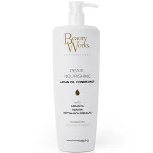 Beauty Works Pearl Nourishing Argan Oil Conditioner 1 Litre - Size 1L
