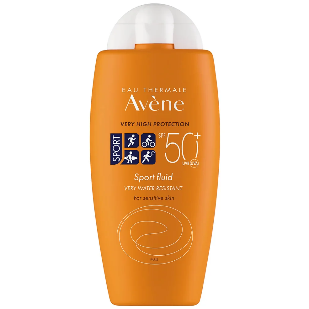 Avène Very High Protection Sports Fluid SPF50+ Sun Cream for Sensitive Skin 100ml Image 1