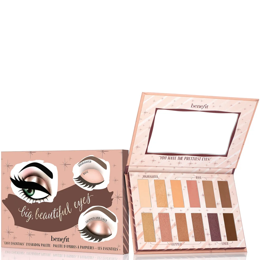 benefit Big Beautiful Eyes Warm-Neutral Eyeshadow Palette Image 1