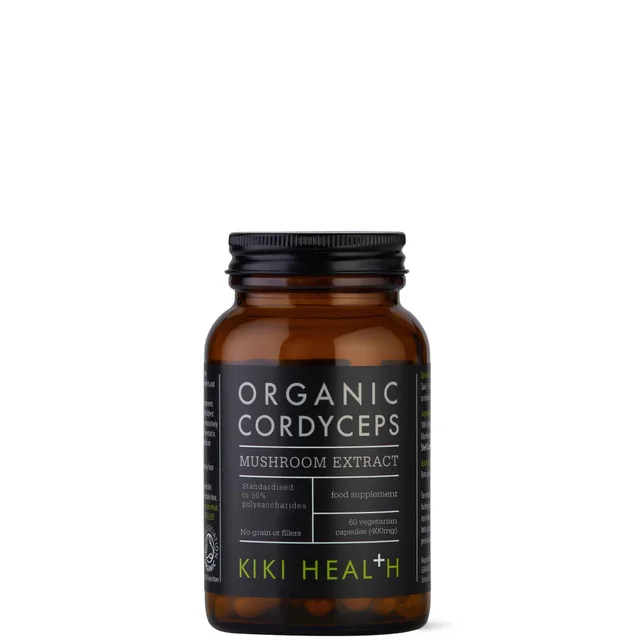 KIKI Health Organic Cordyceps Extract Mushroom (60 Vegicaps)