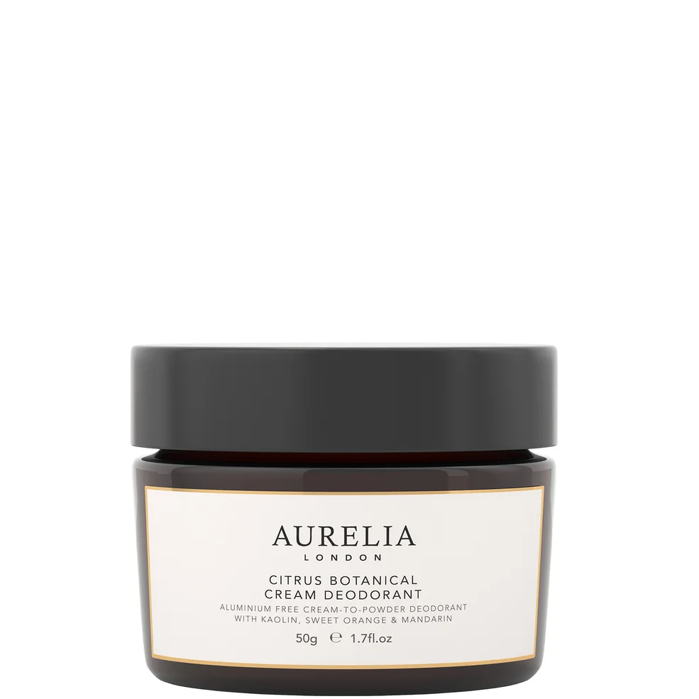 Aurelia London Citrus Botanical Cream Deodorant 50g Image 1