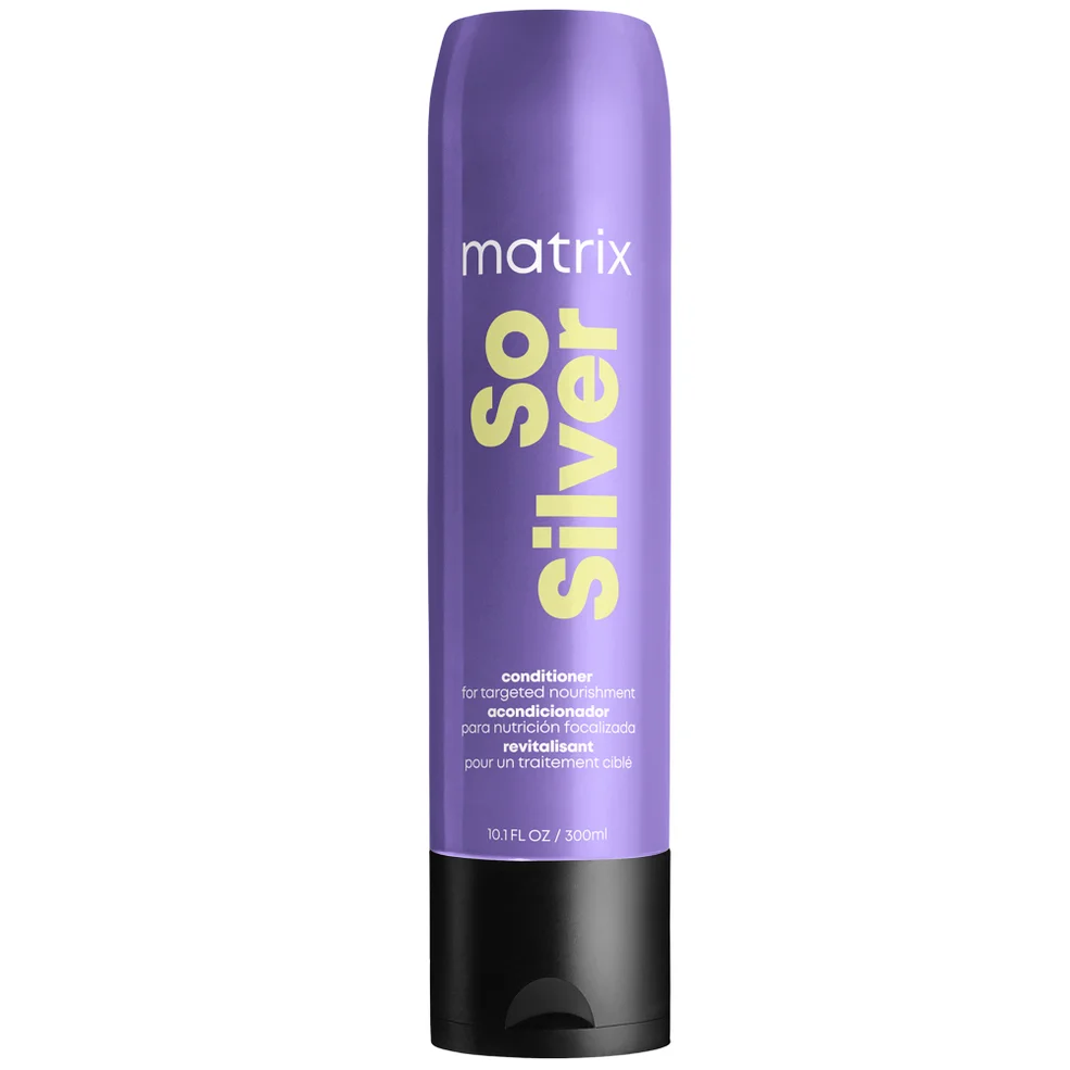 Matrix Total Results So Silver Conditioner for Blonde, Silver & Grey Hair 300ml Image 1
