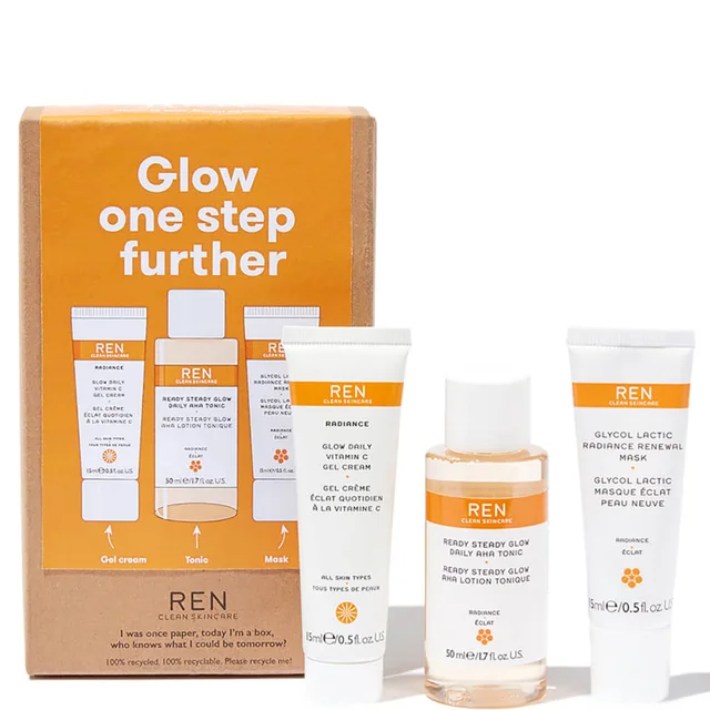 REN Radiance Glow One Step Further Routine Kit