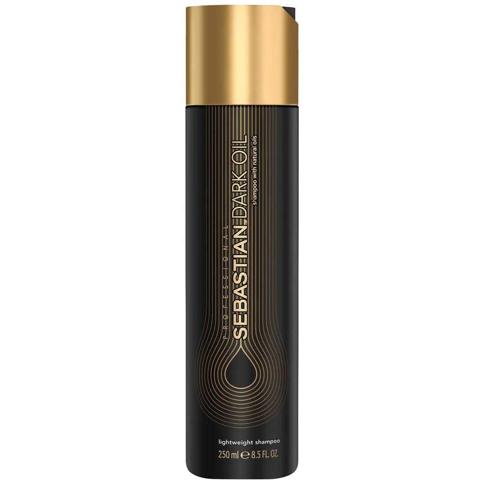 Sebastian Professional Dark Oil Lightweight Shampoo for Smooth Shiny Hair 250ml Image 1