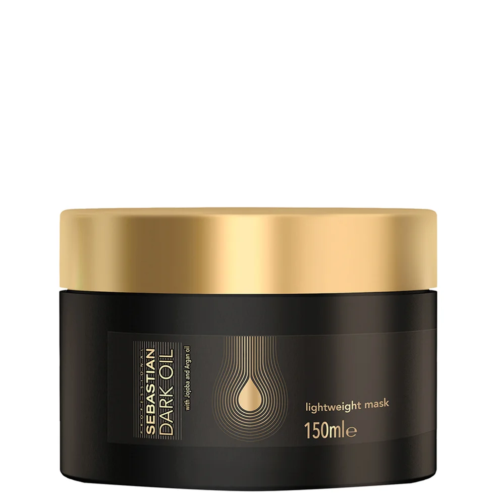 Sebastian Professional Dark Oil Lightweight Hair Mask Treatment for Smooth Shiny Hair 150ml Image 1
