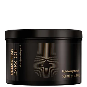 Sebastian Professional Dark Oil Lightweight Hair Mask Treatment for Smooth Shiny Hair 500ml - undefined undefined