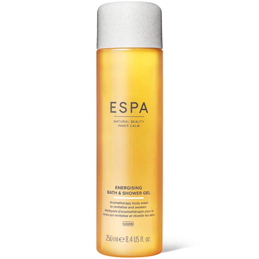 ESPA Energising Bath and Shower Gel 250ml Image 1