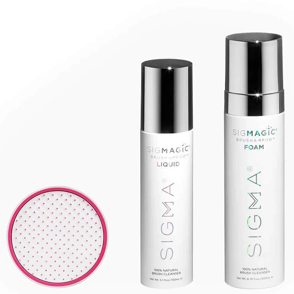 Sigma Beauty Brush Cleanser Trio Image 1