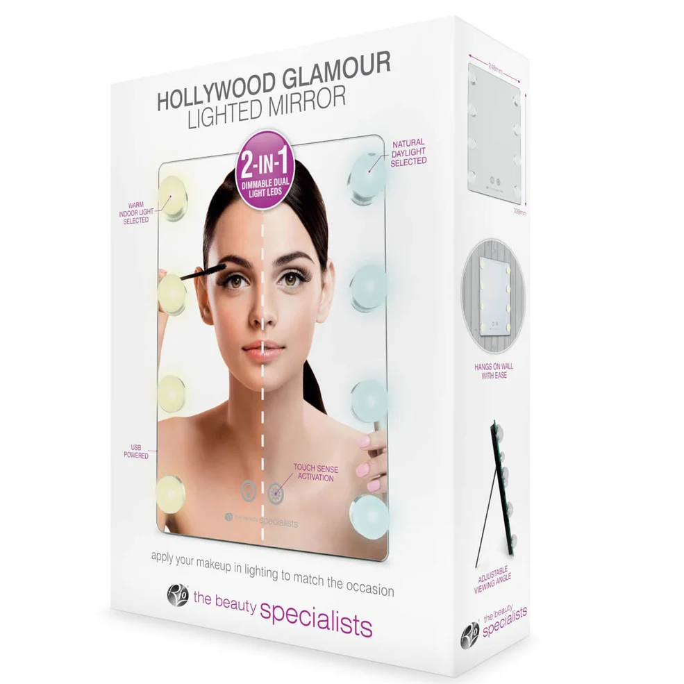 Rio Hollywood Glamour Lighted Mirror Image 1