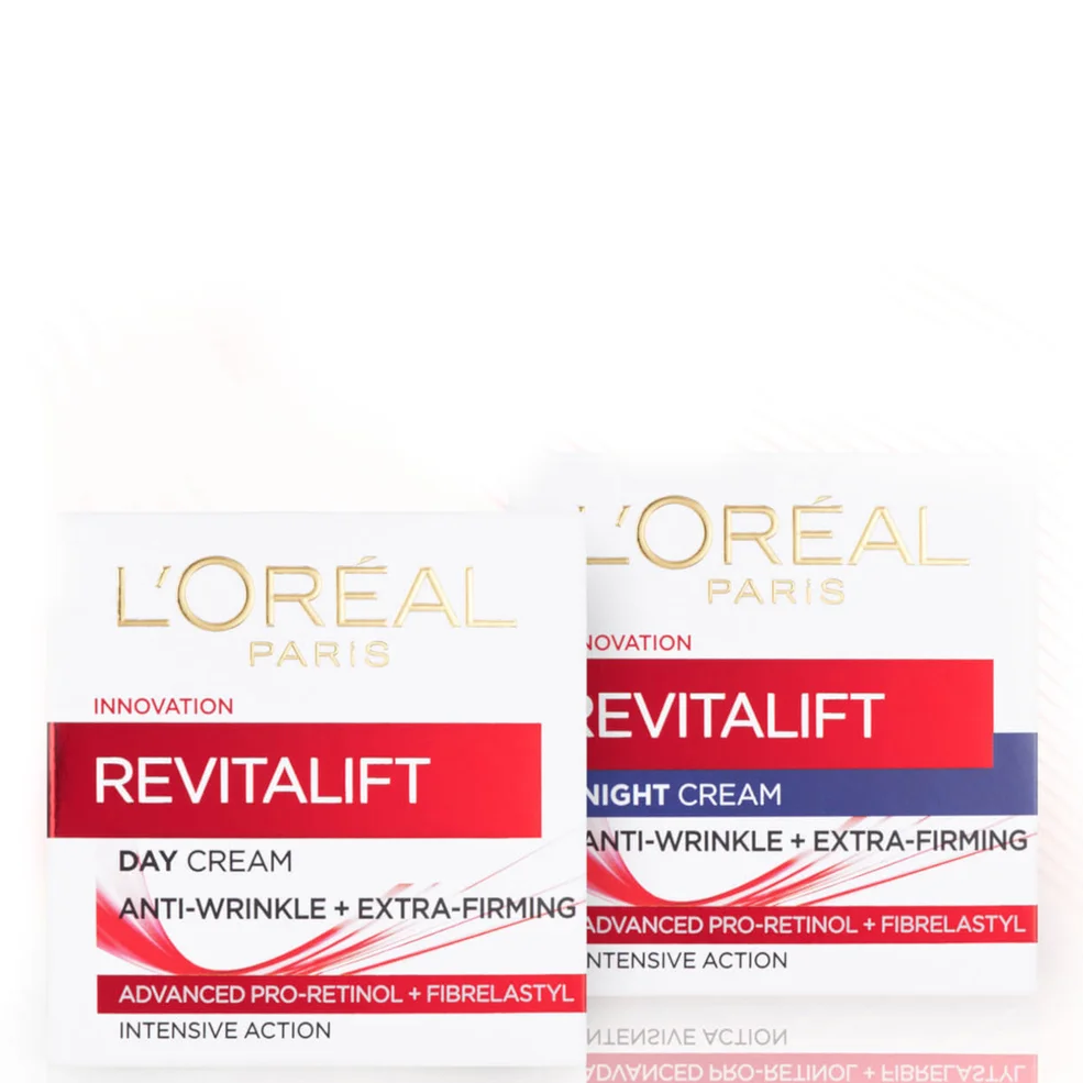L'Oréal Paris Revitalift Anti-Ageing Skincare Regime Set (Worth £24.98) Image 1