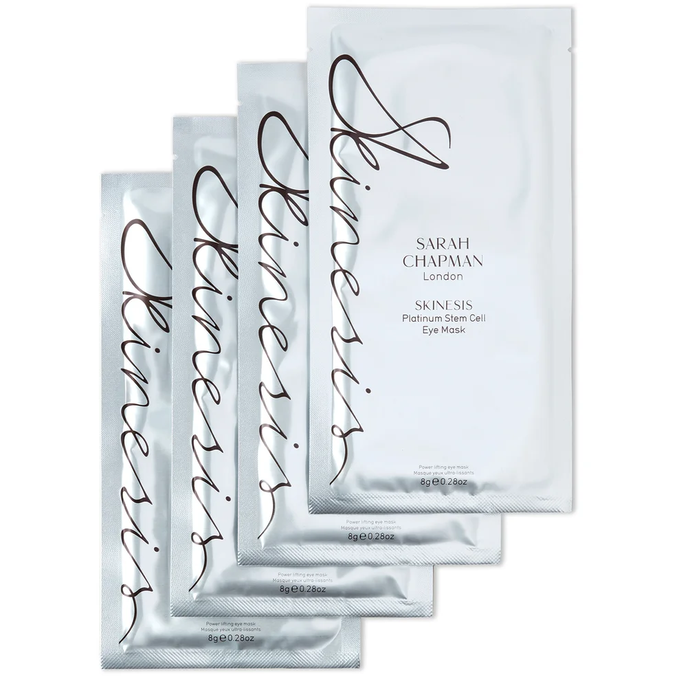 Sarah Chapman Skinesis Platinum Stem Cell Eye Mask 4 x 8g Image 1
