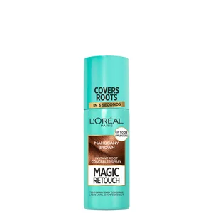 L’Oréal Paris Magic Retouch Temporary Instant Root Concealer Spray 75ml (Various Colours) - Colour Mahogany Brown