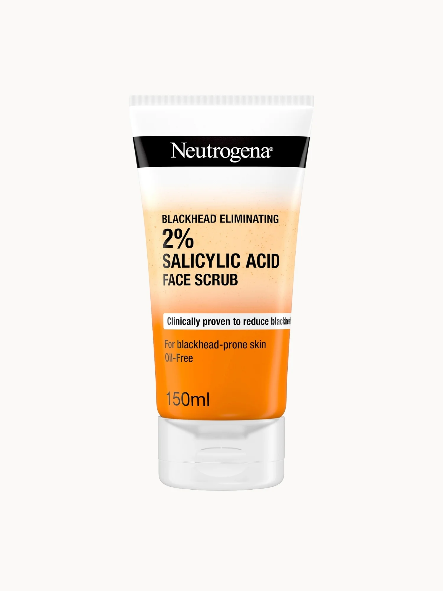 Neutrogena Blackhead Eliminating Facial Scrub 150ml | LOOKFANTASTIC