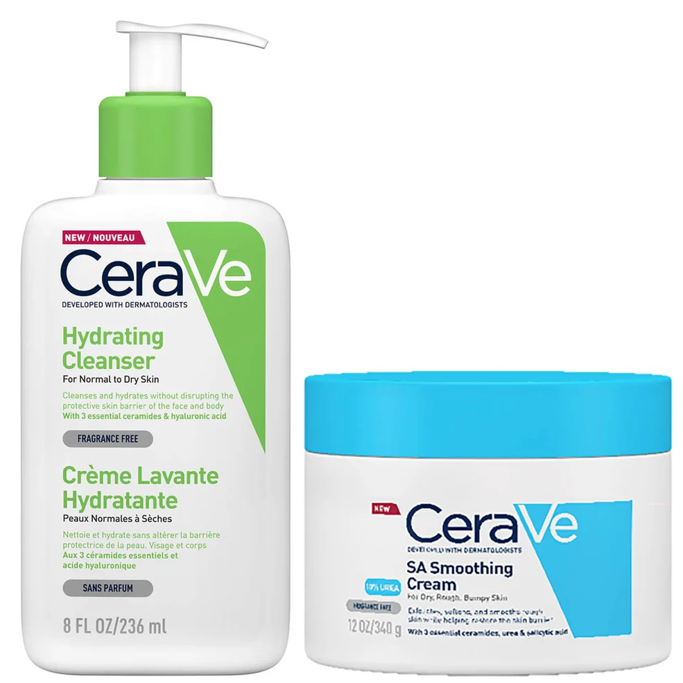 CeraVe Hydrate and Smooth Bundle Image 1