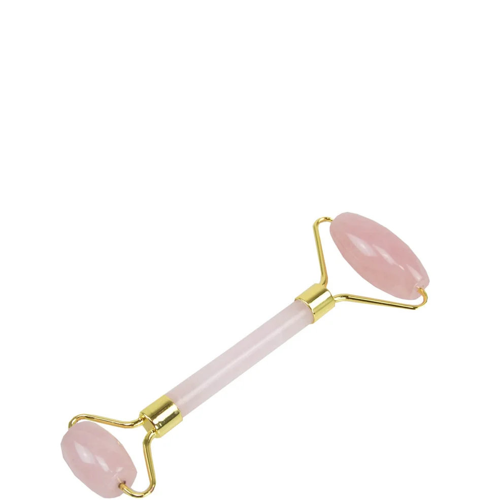 The Vintage Cosmetic Company Rose Quartz Facial Roller Image 1
