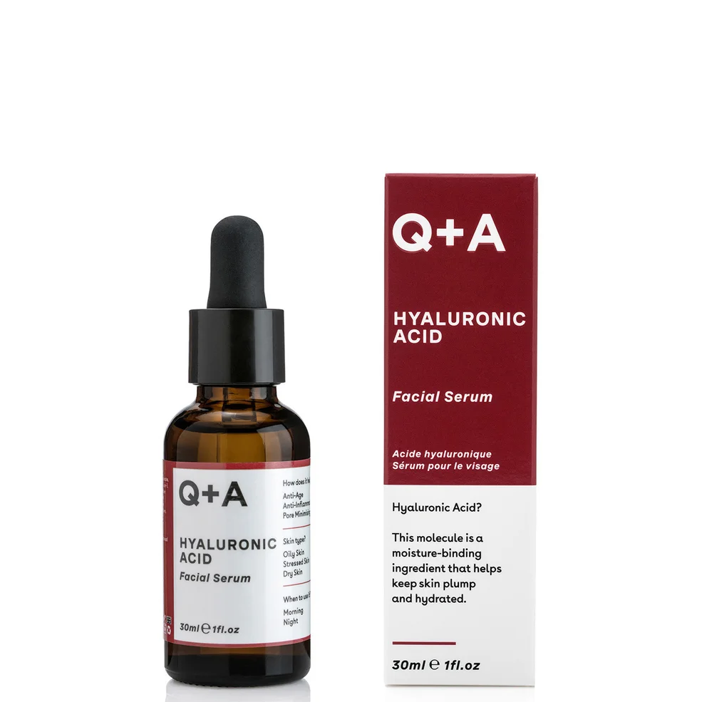 Q+A Hyaluronic Acid Facial Serum 30ml Image 1