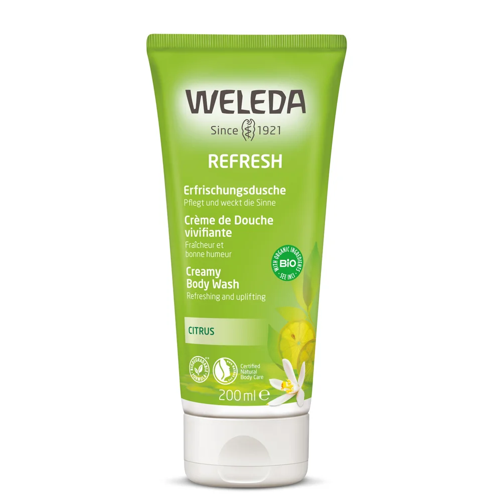 Weleda Citrus Refresh Creamy Body Wash 200ml Image 1