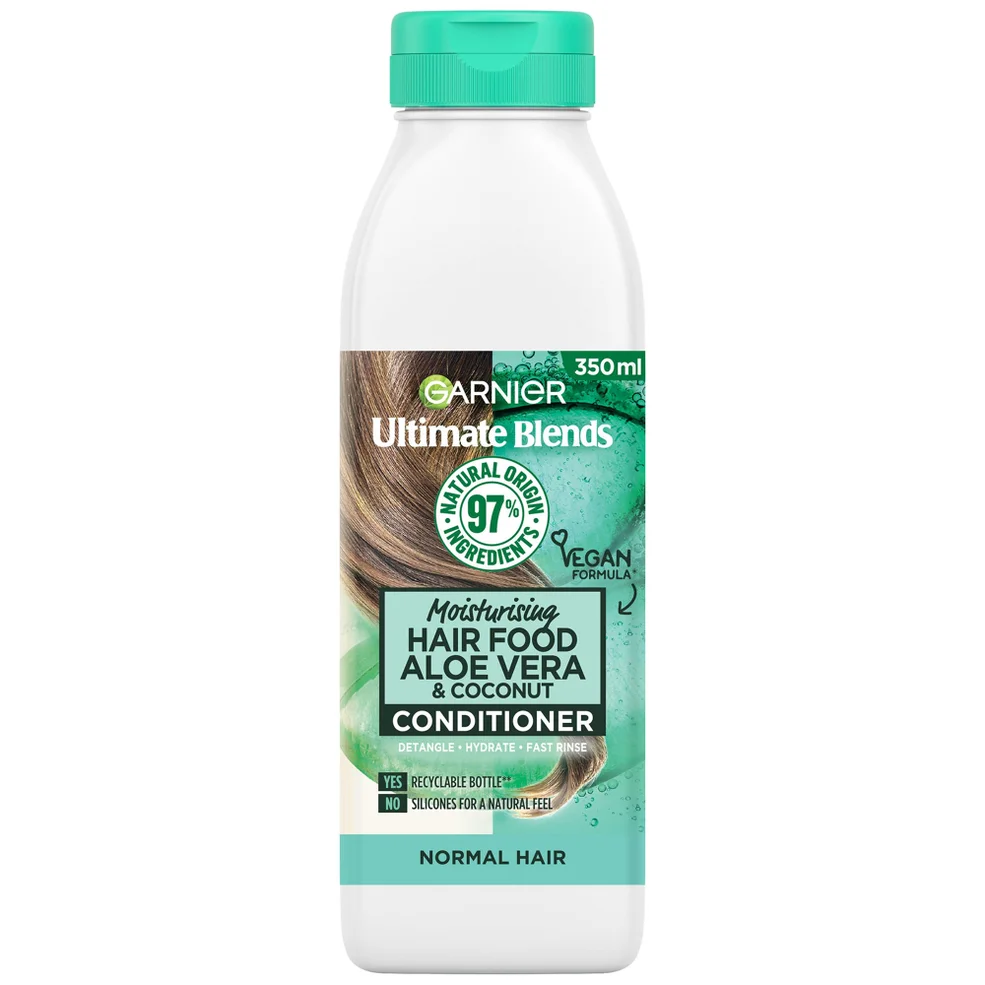 Garnier Ultimate Blends Moisturising Hair Food Aloe Vera Conditioner for Normal Hair 350ml Image 1