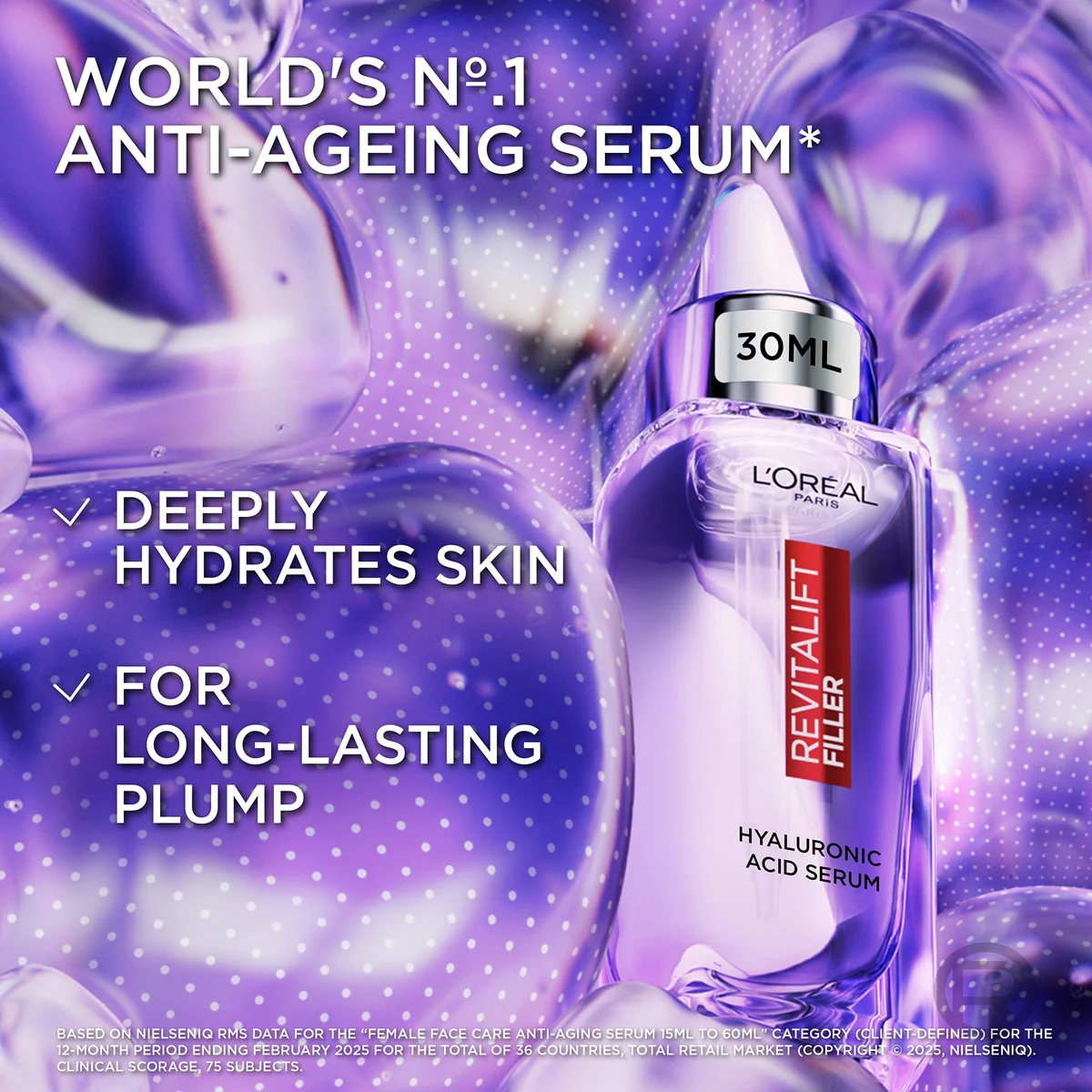 L'Oréal Paris Hyaluronic Acid Revitalift Filler Serum 30ml