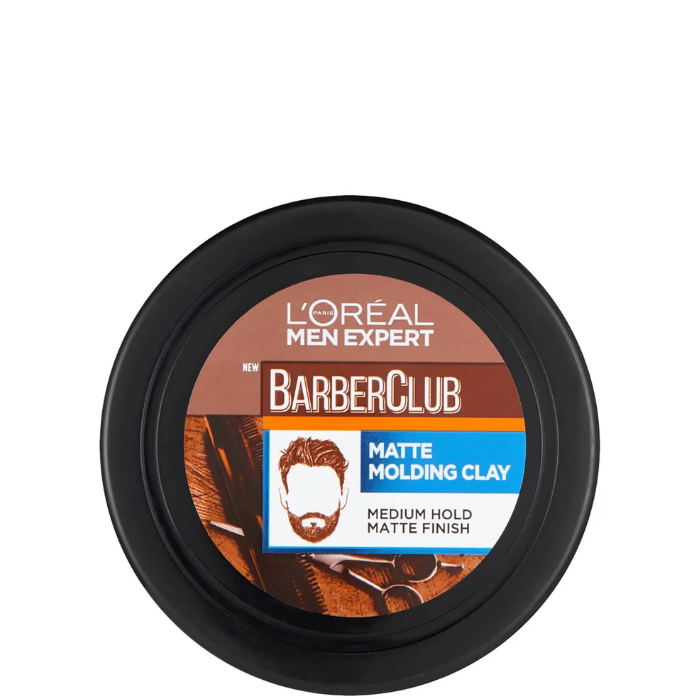 L'Oreal Men Expert Barber Club Messy Clay 75ml Image 1