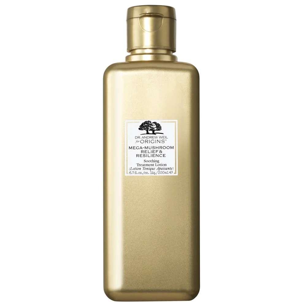 Origins Dr. Andrew Weil Mega Mushroom Treatment Lotion - Limited Life Golden Edition 200ml Image 1