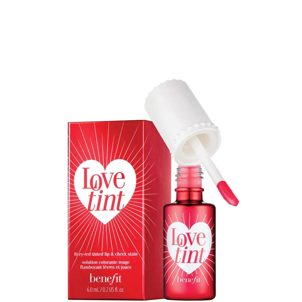 benefit Love Tint Fiery Red Tinted Lip & Cheek Stain 6ml Image 1