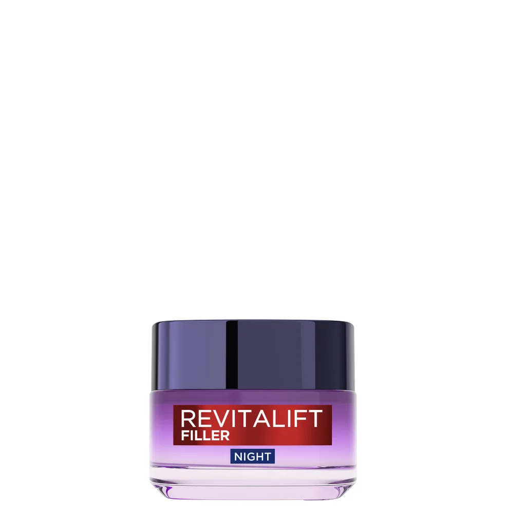L'Oréal Paris Revitalift Filler and Hyaluronic Acid Anti-Ageing Night Cream 50ml Image 1
