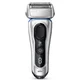 Braun Series 8 8390cc Next Generation, Electric Shaver, Clean&Charge Station, Fabric Case - Silver